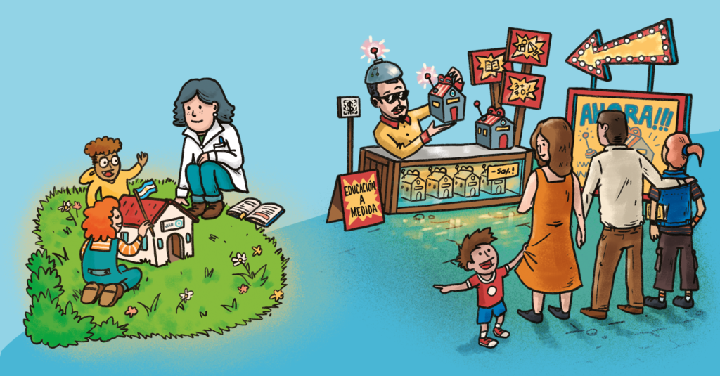 Entre la escuela pública y el mercado de aprendizajes, reponer la centralidad de la enseñanza